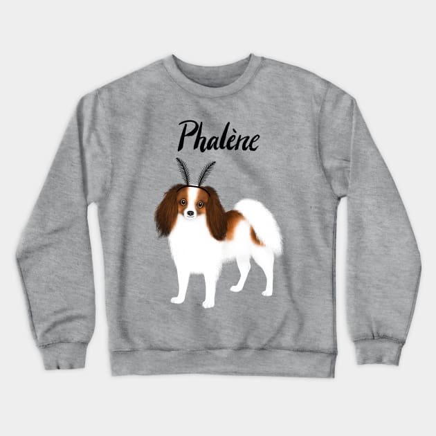 Phalène Crewneck Sweatshirt by illucalliart